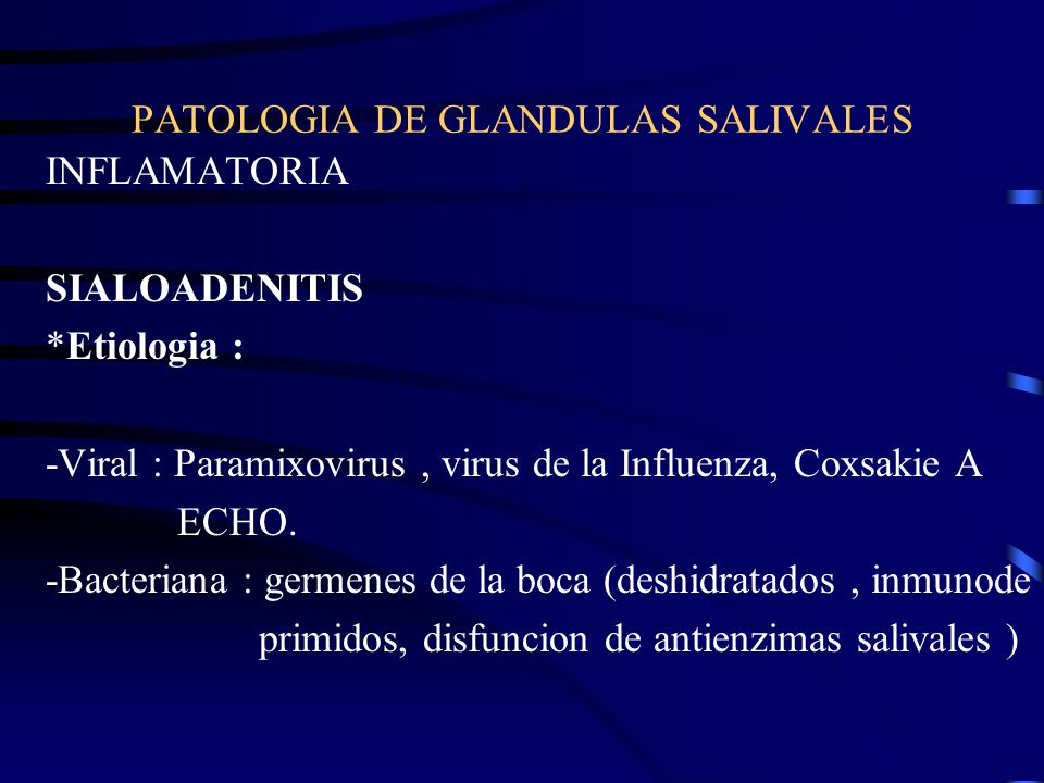 adenoma pleomorfo de glándulas salivares